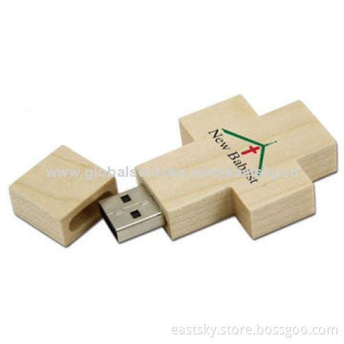 Promotional Cross Style USB Drive, Logos Imprint and Ad Data Preloading are Welcome